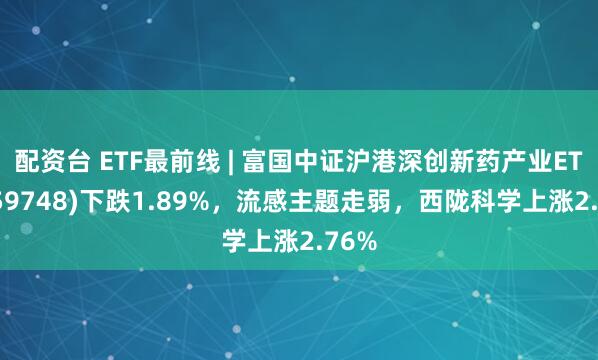 配资台 ETF最前线 | 富国中证沪港深创新药产业ETF(159748)下跌1.89%,流感主题走弱,西陇科学上涨2.76%